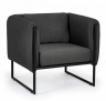   Lounge Pixel Charcoal Armchair 76x74x72cm 