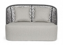   LoungeCuyen Charcoal Sofa 2Seats 150X81x93cm 
