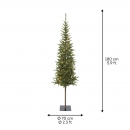  ����������������� ������ Slim PE Mix Warm LED "Alpbach" 