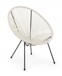   Lounge Parker White 72x78x89cm 