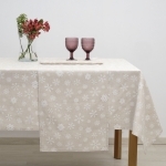   Runner "Snowflakes" Beige 