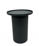  Round Coffee table ���������� "Riva" Charcoal 41x41x52cm 