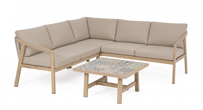  ������ ����� ���������� 4pcs "Kalimera" Teak Effect ��� ��� ������� Epilegin. 