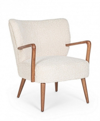 Moritz White Armchair