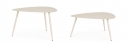  Set2pcs Coffee Table  Yvonne  ������� 77.5x73.5x35cm & 77.5x73.5x45cm 