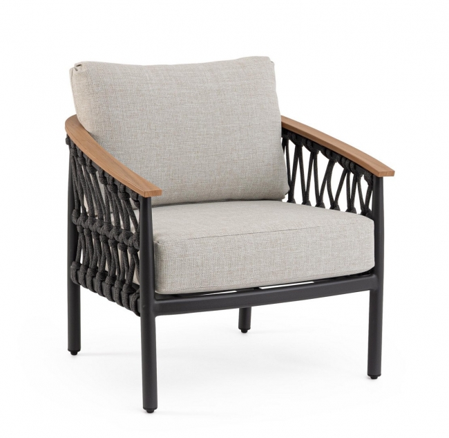  ��������� ���������� & Rope "Fenix" Charcoal 75x75x85cm ��� ��� ������� Epilegin. 