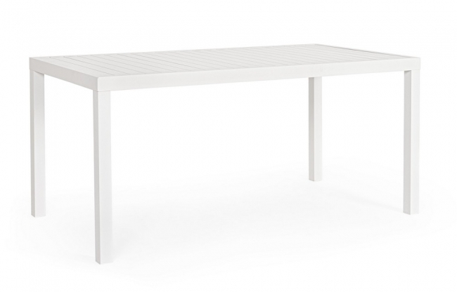  Τραπέζι Αλουμινίου Hilde White 1.50x0.80m από την εταιρία Epilegin. 