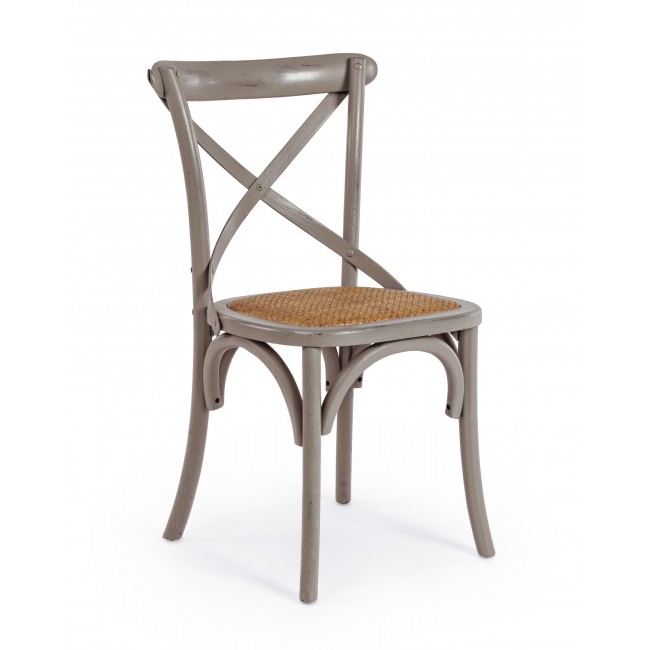  Καρέκλα Cross Dark Grey 46x42x87cm από την εταιρία Epilegin. 