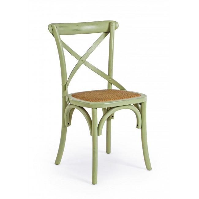  Καρέκλα Cross Green 46x42x87cm από την εταιρία Epilegin. 