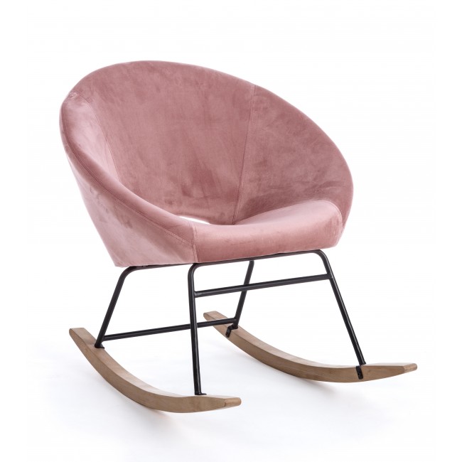  Καρέκλα κουνιστή Annika Antique Pink 74x77x74cm από την εταιρία Epilegin. 