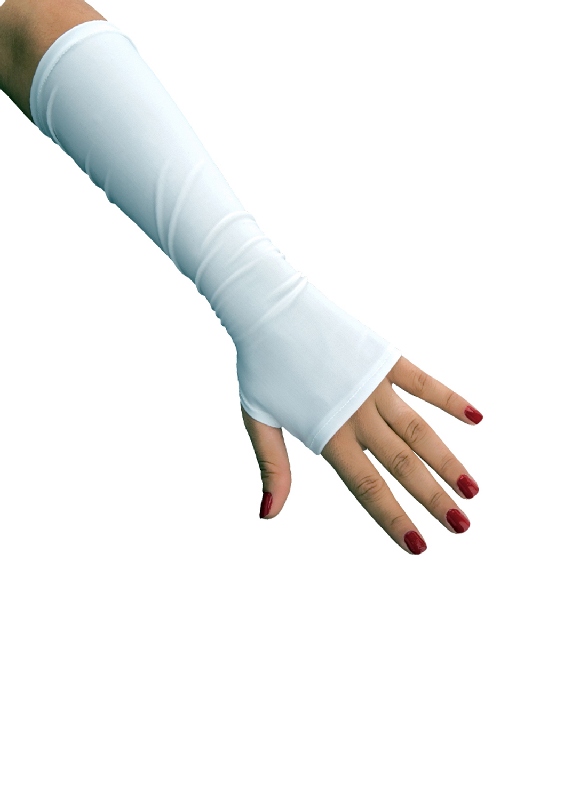  Αποκριάτικα γάντια λευκά 30εκ. από την εταιρία Epilegin. 