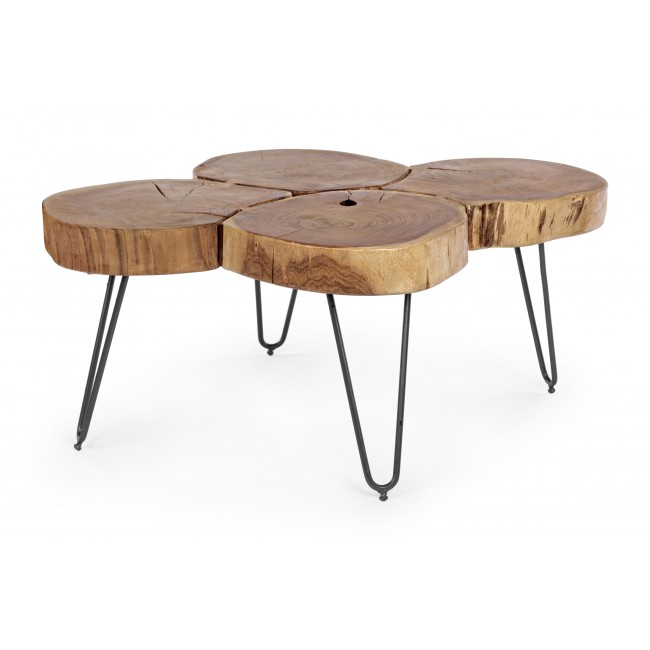  Orbital Log Coffee Table 90x60x40cm από την εταιρία Epilegin. 