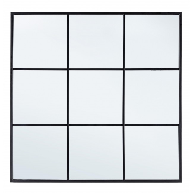  Καθρέφτης Nucleos Window μαύρος 90x90cm από την εταιρία Epilegin. 