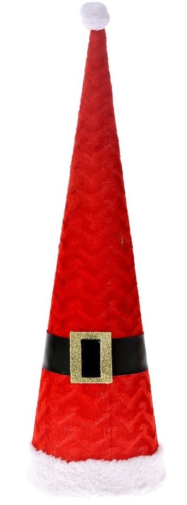  Χριστουγεννιάτικος διακοσμητικός κώνος σκουφί κόκκινος 45εκ από την εταιρία Epilegin. 