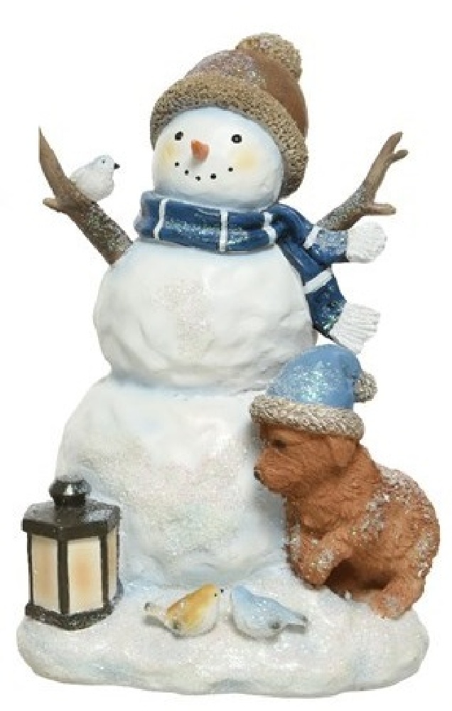  Χριστουγεννιάτικο πλαστικό διακοσμητικό χιονάνθρωπος 24εκ από την εταιρία Epilegin. 