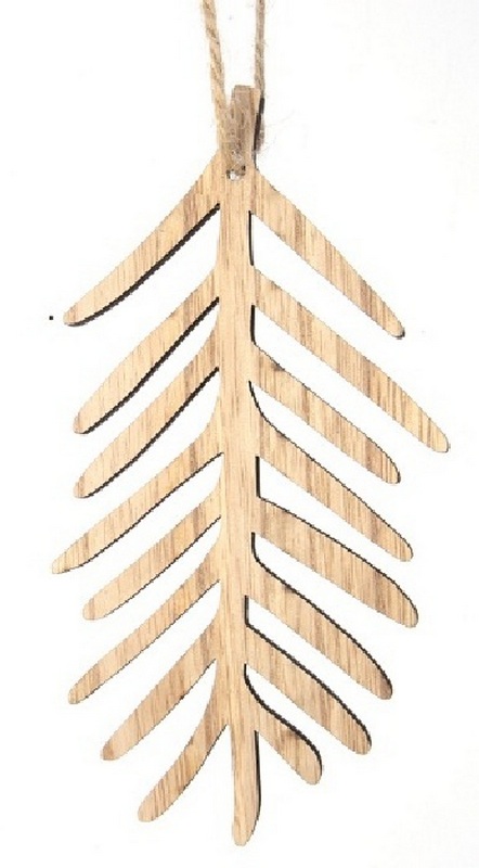  Χριστουγεννιάτικο κρεμαστό ξύλινο δεντράκι φυσικό 12εκ από την εταιρία Epilegin. 