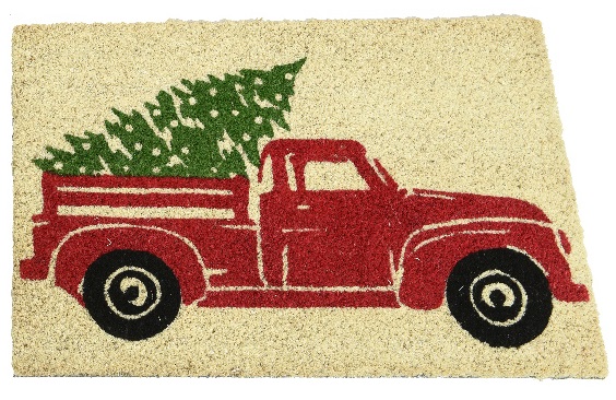  Χριστουγεννιάτικο πατάκι εισόδου αμάξι με δέντρο 60Χ40εκ από την εταιρία Epilegin. 