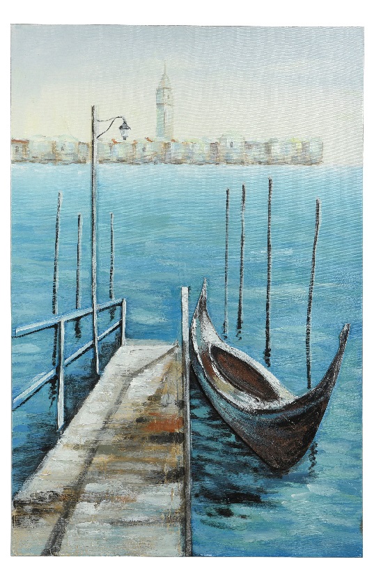  Διακοσμητικός πίνακας "Island Boat" 60X90cm από την εταιρία Epilegin. 