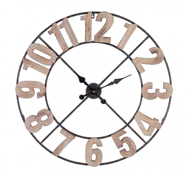  Διακοσμητικό ρολόι τοίχου Φ80X4cm από την εταιρία Epilegin. 