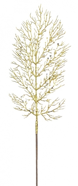 Χριστουγεννιάτικη φτέρη Light Gold 57cm από την εταιρία Epilegin. Χριστουγεννιάτικη φτέρη Light Gold 57cm από την εταιρία Epilegin.