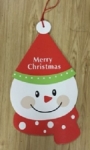  Χριστουγεννιάτικο κρεμαστό παιδικό στολίδι χιονάνθρωπος 40εκ 