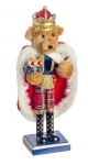  Χριστουγεννιάτικο ξύλινο μολυβένιο στρατιωτάκι αρκούδος με κάπα 80εκ 