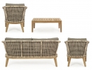   Rattan & Teak 4pcs Esperantos 