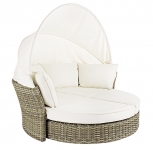  Daybed Rattan Half Round Lesly Natural 2.00m 