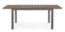  Τραπέζι Αλουμινίου επεκ/μενο Elias Charcoal 1.40/2.00x0.90m 