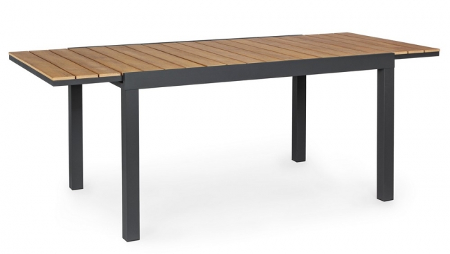  Τραπέζι Αλουμινίου επεκ/μενο Elias Charcoal 1.40/2.00x0.90m από την εταιρία Epilegin. 