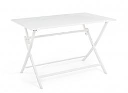 Τραπέζι Αλουμινίου Πτυσ/μενο Elin White 110X70cm από την εταιρία Epilegin. Τραπέζι Αλουμινίου Πτυσ/μενο Elin White 110X70cm από την εταιρία Epilegin.