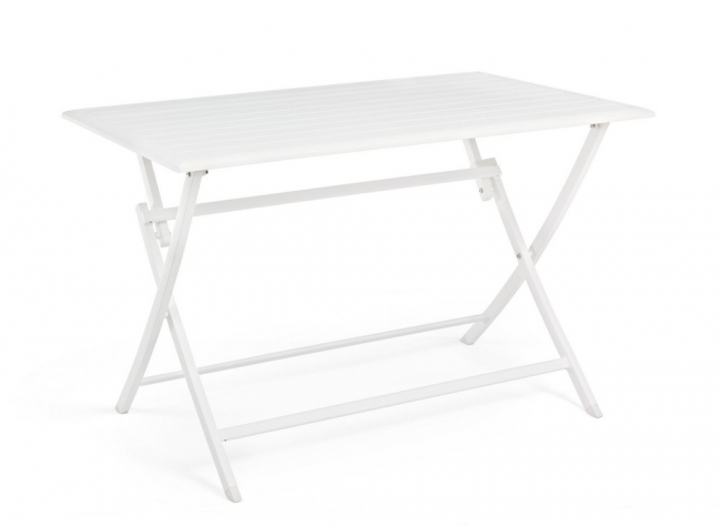  Τραπέζι Αλουμινίου Πτυσ/μενο Elin White 110X70cm από την εταιρία Epilegin. 