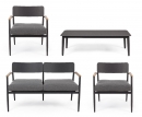    4pcs Kaspian Charcoal 