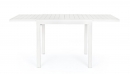  Τραπέζι Αλουμινίου Pelagious White 0.83/1.66x0.80m 