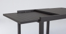  Τραπέζι Αλουμινίου Pelagious Charcoal 0.83/1.66x0.80m 
