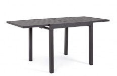  Τραπέζι Αλουμινίου Pelagious Charcoal 0.83/1.66x0.80m 
