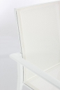  Πολυθρόνα Αλουμινίου Textilene Konnor White 