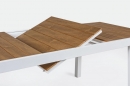  Τραπέζι Αλουμινίου επεκ/μενο Elias White 1.40/2.00x0.90m 
