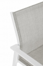  Πολυθρόνα Αλουμινίου Textilene Crozet White 57X62X88cm 