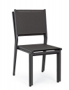  Καρέκλα αλουμινίου Textilene Hilde Charcoal 