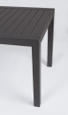  Τραπέζι Αλουμινίου επεκ/μενο Hilde Charcoal 1.40/2.10x0.77m 