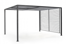  Gazebo  Sliding Top Noah Dark Grey 3.00x3.60x2.10m 