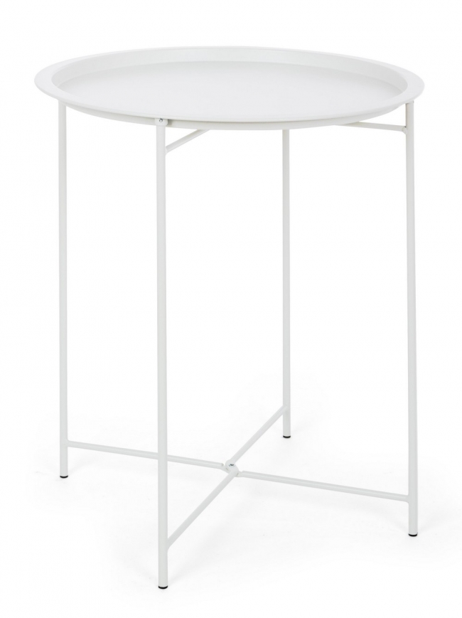   Coffee Table Removable Disk White 46x52cm    Epilegin. 