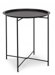   Coffee Table Removable Disk Black 46x52cm 