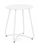  Μεταλλικό Coffee Table Wissant λευκό 40 Χ 45cm 