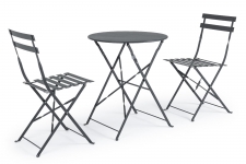  Set  Bistrot 3pcs Wissant Charcoal 