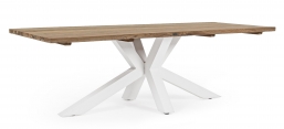 Ramsey White Τραπέζι Teak 240X100cm από την εταιρία Epilegin. Ramsey White Τραπέζι Teak 240X100cm από την εταιρία Epilegin.