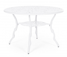Τραπέζι Αλουμινίου Victoria White Φ110x71.5cm από την εταιρία Epilegin. Τραπέζι Αλουμινίου Victoria White Φ110x71.5cm από την εταιρία Epilegin.