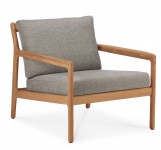  Teak Jack outdoor lounge chair mocha grey 76X90cm 