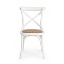 Καρέκλα Cross White 46x42x87cm 